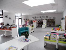 Bibliothèque&nbsp;: vue intérieure